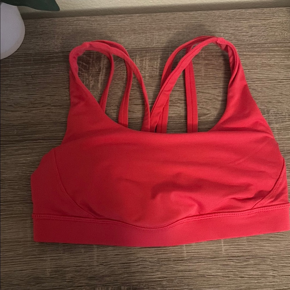 Lululemon Strappy Bra in Pink size 4